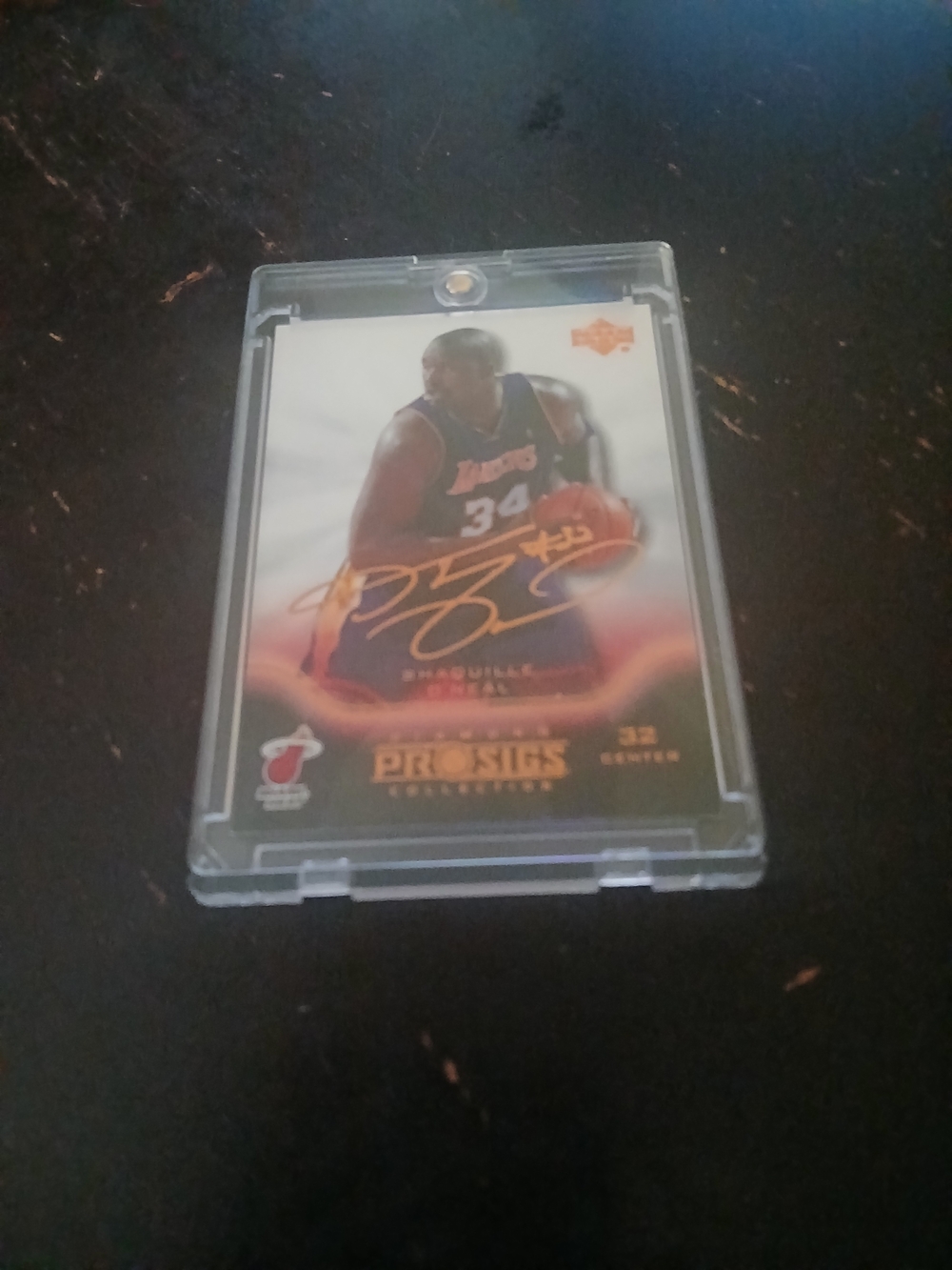 Shaquille O' Neal Pro Sigs Auto Facsimile Rare